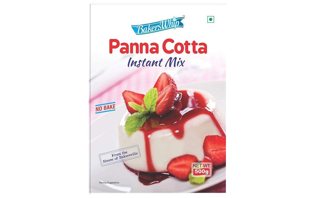 Bakerswhip Panna Cotta - Instant Mix   Box  500 grams